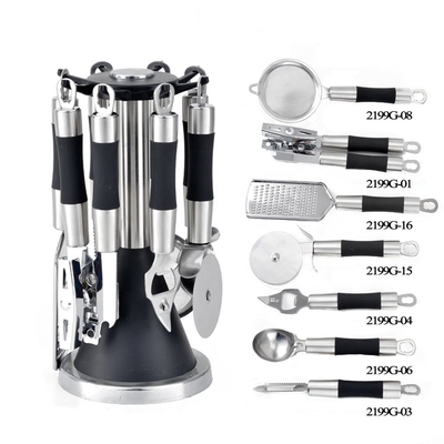 Ensemble d'outils à main en acier inoxydable pour la cuisine domestique Gadgets de cuisine durables et intelligents