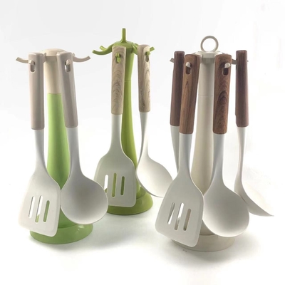 2 pièces Set Turners/Soup Ladle Utensils de cuisine Outils en nylon résistant à la chaleur pour cuisiner