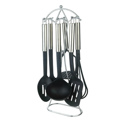 Ensemble d'outils de cuisine en nylon de 9 PCS durable pour la cuisson résistant à la chaleur jusqu'à 210 degrés