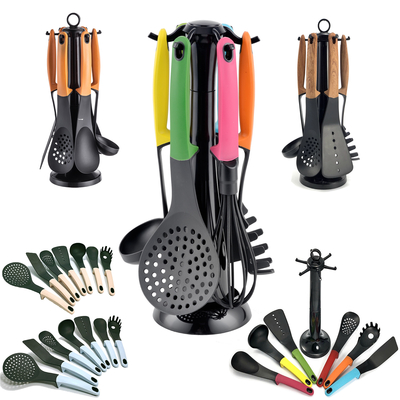 7 PCS Creative Kitchenware Set Outils de cuisine Accessoires de cuisine avec logo d'impression en soie