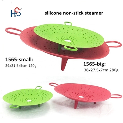 Vapeur de nourriture en silicone pour accessoires de cuisine résistante à la chaleur jusqu'à 230C