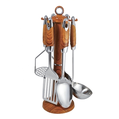 FOB PORT Ningbo Ensemble de cuisine durable Accessoires de cuisine avec outils en acier inoxydable