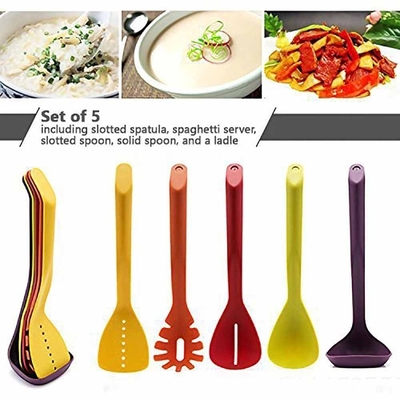 Ensemble d'outils de cuisine compact de 5 pièces pour cuisiner sans tracas