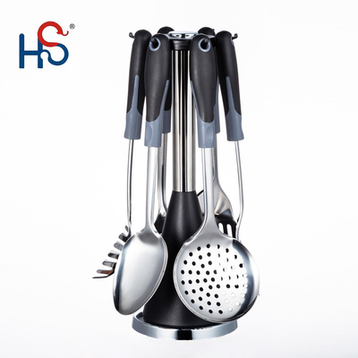Outils de cuisine en acier inoxydable personnalisés avec cuillère à soupe et cuillère à cuillère