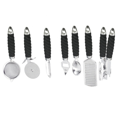 Smart Peeler ouvreuse de bière coupeuse de pizza Le couteau à pizza ensemble d'outils de cuisine métallique