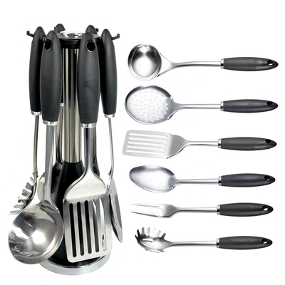 Appareils de cuisine en acier inoxydable en 7 pièces pour appareils ménagers et de cuisine