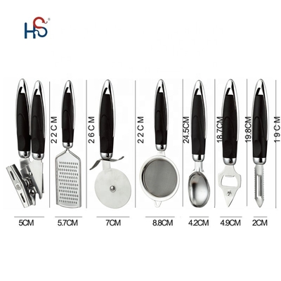 Acier inoxydable 430 manche ABS Conception classique pour les gadgets de cuisine fraîches et les ensembles d'ustensiles de cuisine
