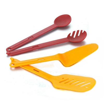 Tête d'outil en nylon surélevé Petit auxiliaire de cuisine pour la cuisine multifonctionnelle Orange