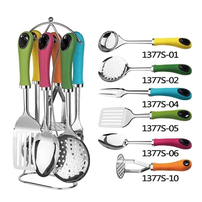 Accessoires de cuisine durables 2024 Matériel TPR Utilisateurs en acier inoxydable