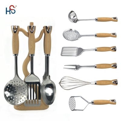 1.0mm/1.5mm/2.5mm Épaisseur Ensemble de ustensiles de cuisine en acier inoxydable pour maison et cuisine