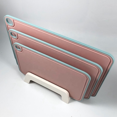 Logo Imprimé PP Plateforme de coupe de cuisine en plastique avec rainure de jus et design antidérapant