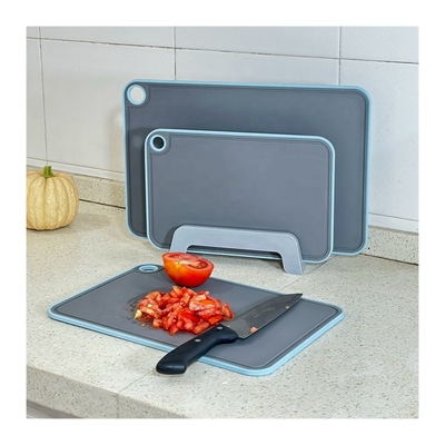 Logo Imprimé PP Plateforme de coupe de cuisine en plastique avec rainure de jus et design antidérapant