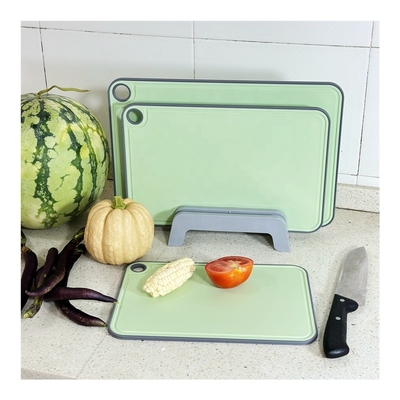 Logo Imprimé PP Plateforme de coupe de cuisine en plastique avec rainure de jus et design antidérapant