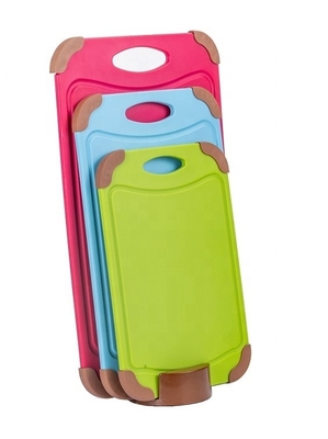 Planche à découper en plastique à l' indice personnalisé Magic Cook Planche à découper en plastique à 3 pièces Couleur