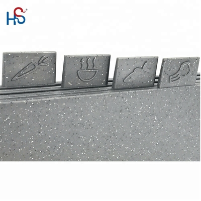 30x20x0,7 mm planche de coupe antibactérienne et déchiqueteuse de légumes pour outils de cuisine