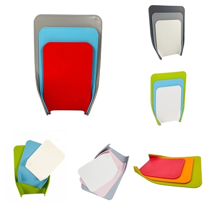 Planche à découper en plastique de cuisine flexible 3PCS écologique pour couper les légumes 2021