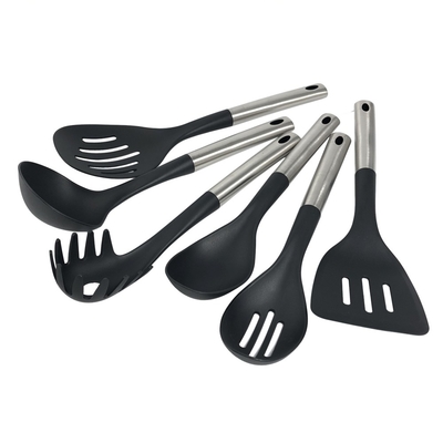 Appareils de cuisine durables Ensemble de nylon Accessoires de cuisine Cuillère de nylon Skimmer Turner Cuillères
