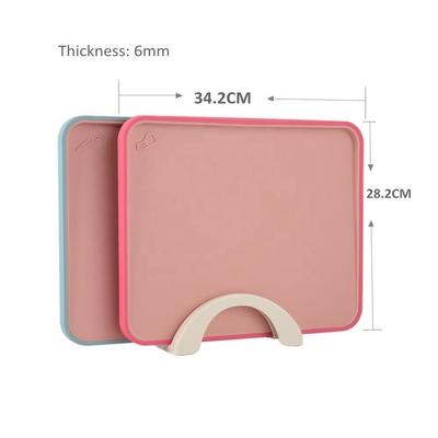 Blocs de coupe en PP de couleur personnalisée avec indice de plateau de coupe en plastique