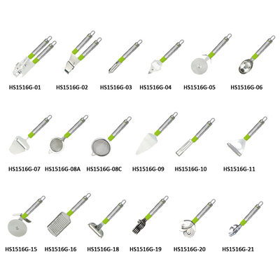 Logo personnalisé Logo acceptable Les outils de cuisine les plus populaires en acier inoxydable