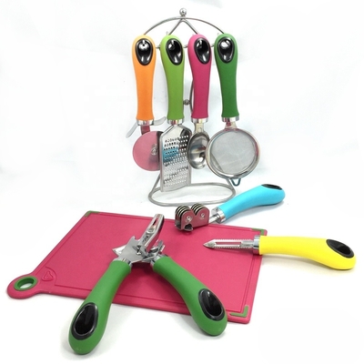 Logo personnalisé Gadgets de cuisine Ensemble d'outils en acier inoxydable Cuisines royales