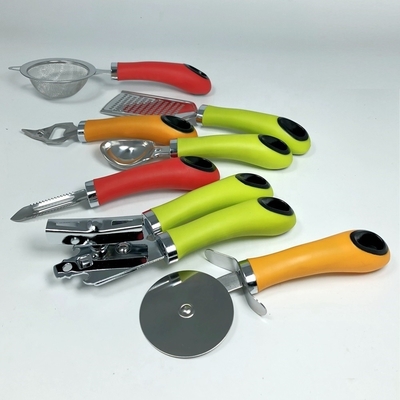 Ensemble d'accessoires de cuisine certifiés ISO9001 Vaisselle de cuisine et ustensiles de cuisine en acier inoxydable
