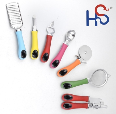 Ensemble d'accessoires de cuisine certifiés ISO9001 Vaisselle de cuisine et ustensiles de cuisine en acier inoxydable