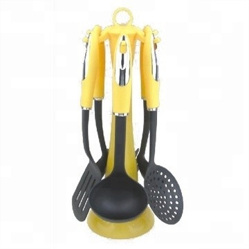 Résistant à la chaleur Nylon Cuisine Ensemble d'outils de cuisson non adhésifs Kit d'outils de cuisson Utilisations Cuillère Turner Accessoires