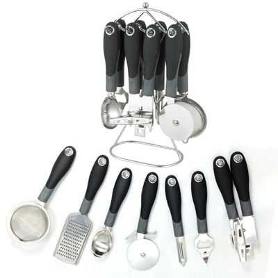 Ensemble de 8 pièces d'outils de cuisine en acier inoxydable