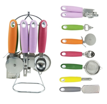 Essentiels de cuisine ouvre-boîtes éplucheur fileteur glace cuillère coupe-pizza écologique