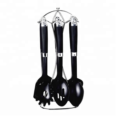 Ensemble d'ustensiles de cuisine en or de 7 pièces pour les outils et accessoires de cuisine