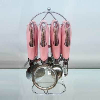 Ensemble de gadgets de cuisine de couleur marbre pour les outils de cuisine de qualité alimentaire