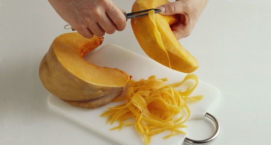 Outils de cuisine Gadgets Pelleuse en acier inoxydable durable pour la préparation rapide et facile des aliments