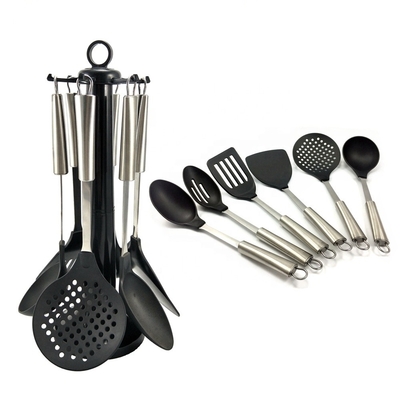Accessoires de cuisine et de ménage Ensemble d'ustensiles en acier inoxydable pour cuisson polyvalente