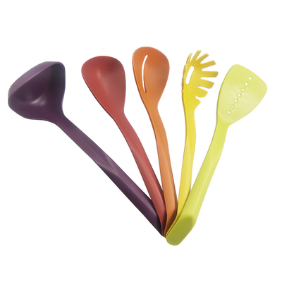 Ensemble d'ustensiles de cuisine en nylon certifié ISO9001 pour les outils de cuisine de table de la cuisine supérieure
