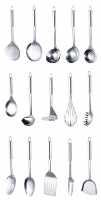 Ensemble d'outils de cuisine en nylon de 9 PCS durable pour la cuisson résistant à la chaleur jusqu'à 210 degrés