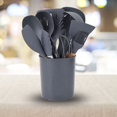 Outils de cuisine en silicone ensemble d'outils de cuisine antiadhésifs pour la maison et les chefs professionnels