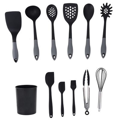 Outils de cuisine en silicone ensemble d'outils de cuisine antiadhésifs pour la maison et les chefs professionnels
