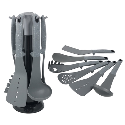 Accessoires de cuisine avec support tournant et poignée en nylon ABS