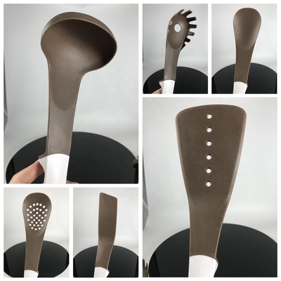 Accessoires de cuisine avec support tournant et poignée en nylon ABS