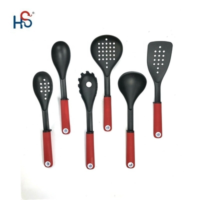 PA66 Ensemble d'outils de cuisson en plastique multifonctionnel de 6 pièces pour la cuisson et la cuisson