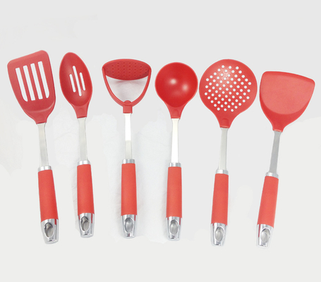 Ensemble de cuillères en plastique durable PA66 pour ustensiles de cuisine et gadgets non collants