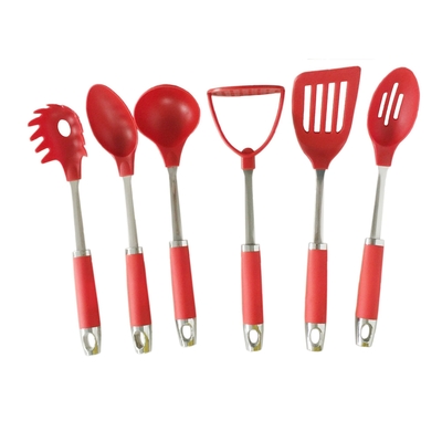 Ensemble de cuillères en plastique durable PA66 pour ustensiles de cuisine et gadgets non collants