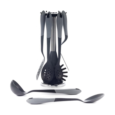Outils de cuisine en nylon PA66 antiadhésifs Appareils résistants à la chaleur Ensembles de ustensiles de cuisine en silicone