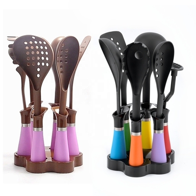 Cuisine à domicile Ensemble d'outils de cuisine en nylon Ensemble de ustensiles de cuisine antiadhésifs avec certification ISO9001
