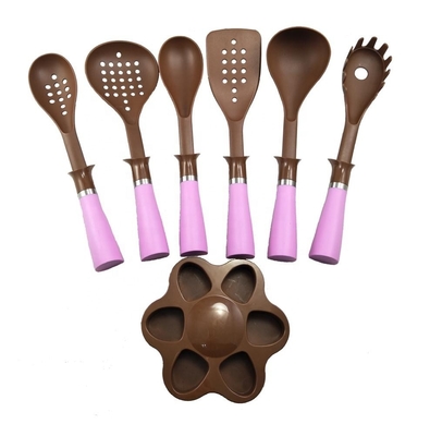 Cuisine à domicile Ensemble d'outils de cuisine en nylon Ensemble de ustensiles de cuisine antiadhésifs avec certification ISO9001