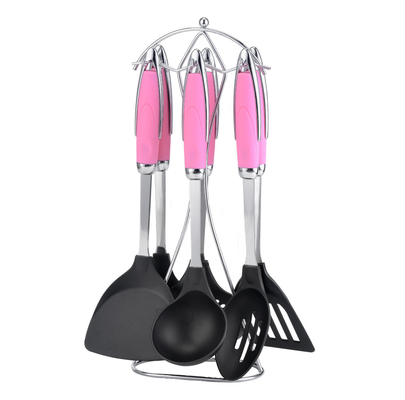 7 pièces d'outils de cuisine en nylon solides et durables pour une cuisine écologique
