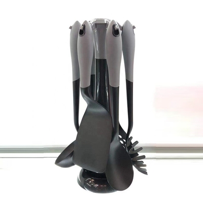 Meilleur ensemble d'ustensiles de cuisine 7PCS en nylon durable et en ustensiles de cuisine personnalisés