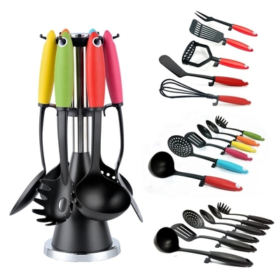 Ensembles d'outils de cuisine en nylon pour la cuisine à la maison Cuillères Turner Skimmer Spatula Pasta Server
