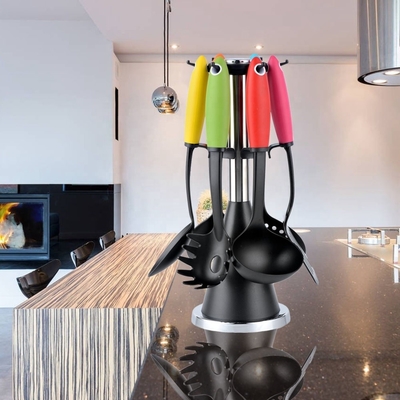Ensembles d'outils de cuisine en nylon pour la cuisine à la maison Cuillères Turner Skimmer Spatula Pasta Server