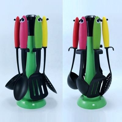 Ensembles d'outils de cuisine en nylon pour la cuisine à la maison Cuillères Turner Skimmer Spatula Pasta Server